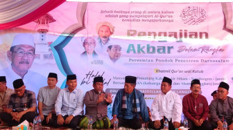 Abdullah Sani Resmikan Ponpes Darussalam Pematang Kabau